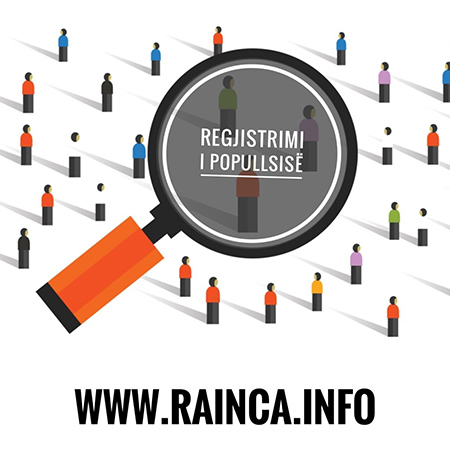 Procesi i regjistrimit të popullsisë në Raincë
